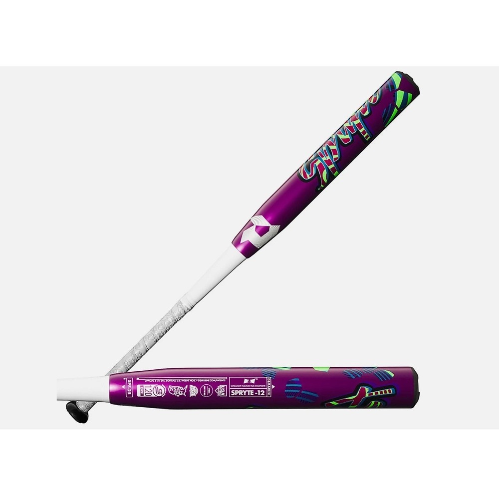 DeMarini Spryte -12 Fastpitch Softball Bat 32in 20oz Purple Brand New Sealed